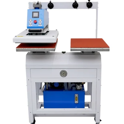 HP100-S DTF Double Work Station Heat Press