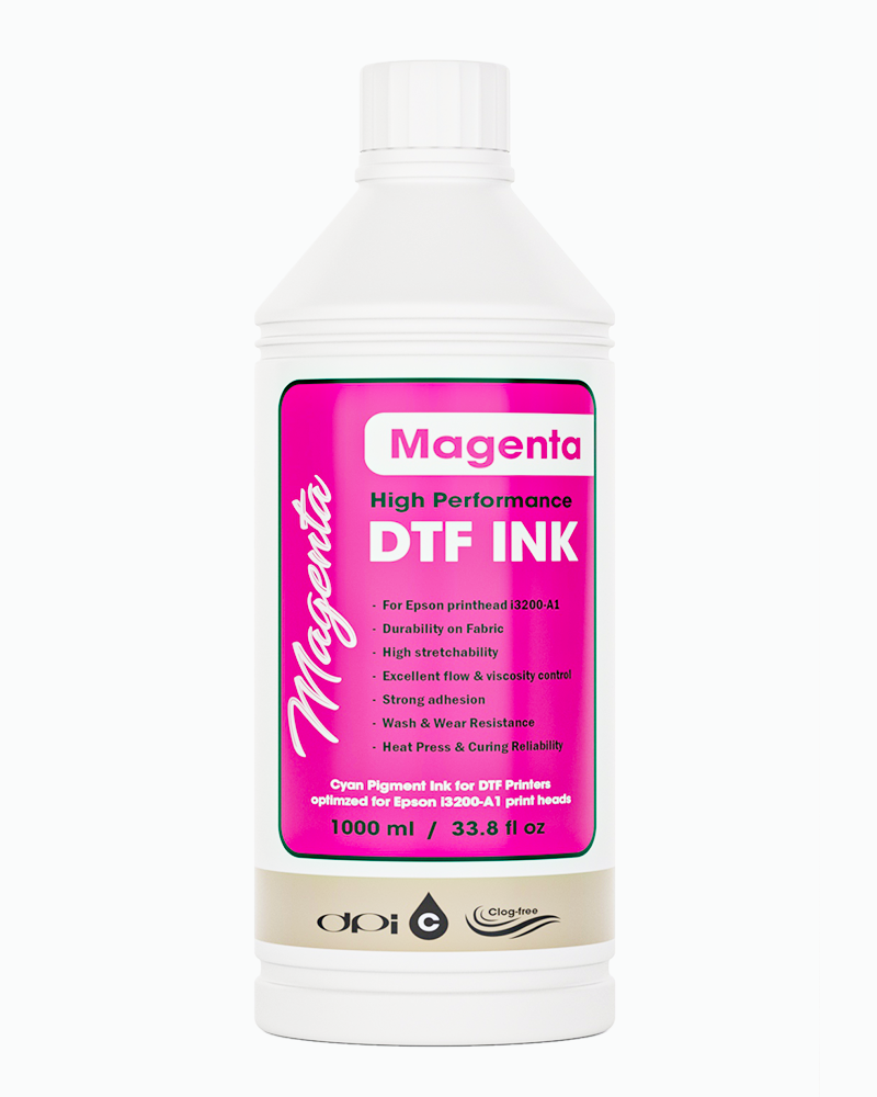 High Performance DTF Ink - Magenta (1 Liter)